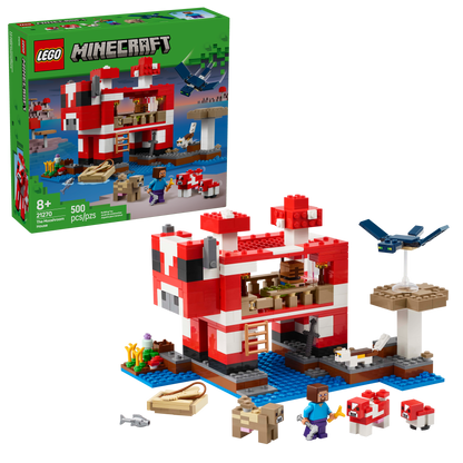 LEGO Mooshroom House 21270 Minecraft