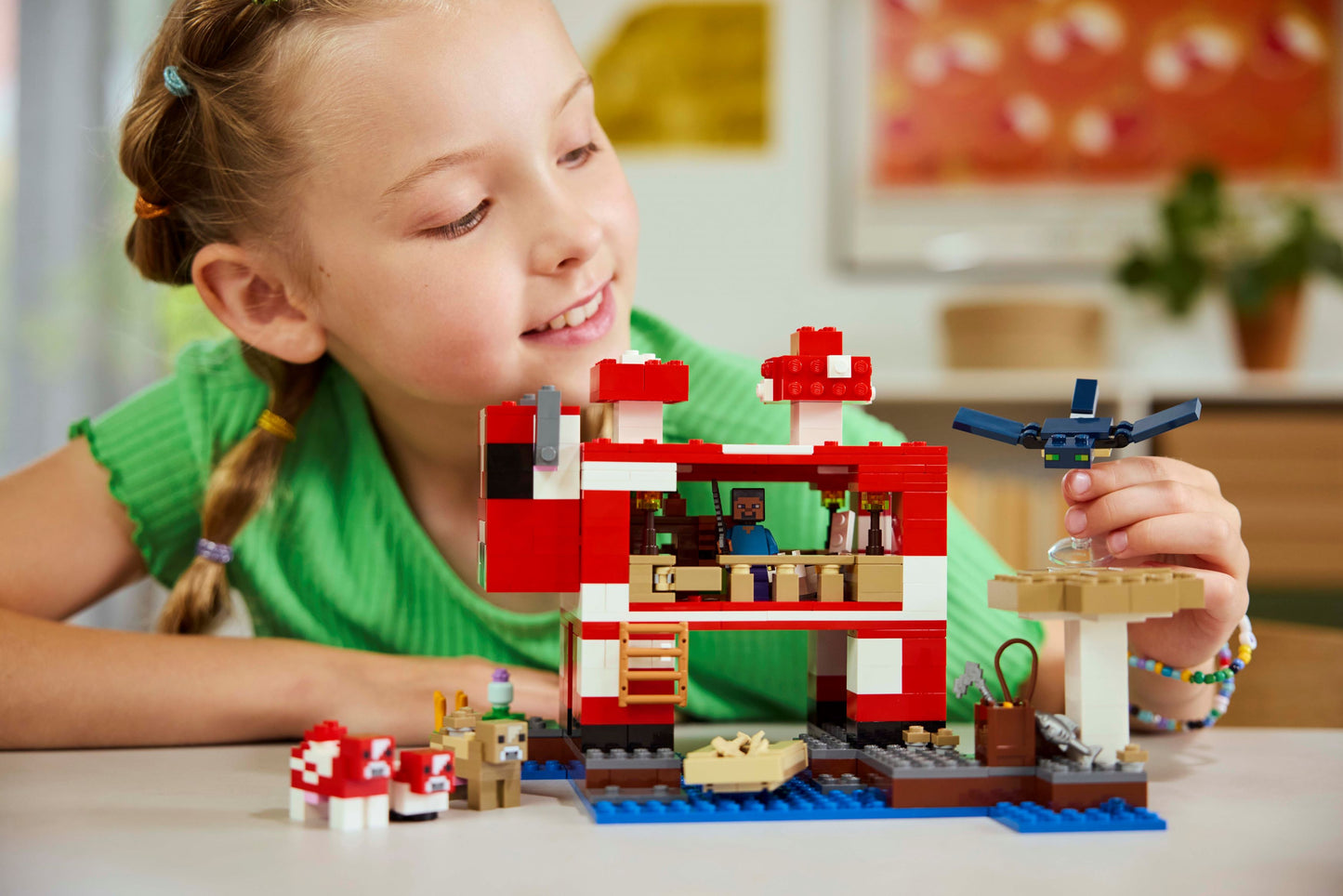 LEGO Mooshroom House 21270 Minecraft