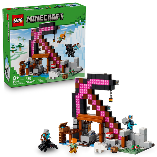 LEGO Minecraft | The Pickaxe Mine (21277)