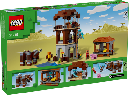 LEGO Minecraft | The Pillager Outpost and Ravager (21278)
