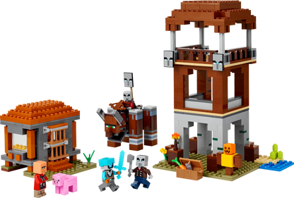 LEGO Minecraft | The Pillager Outpost and Ravager (21278)
