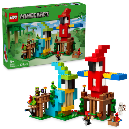 LEGO Minecraft: The Parrot Houses (21282)