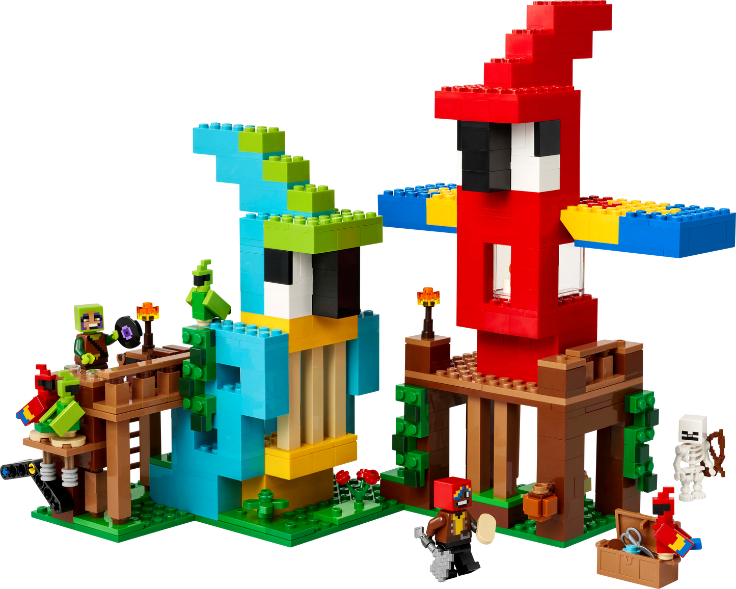 LEGO Minecraft: The Parrot Houses (21282)