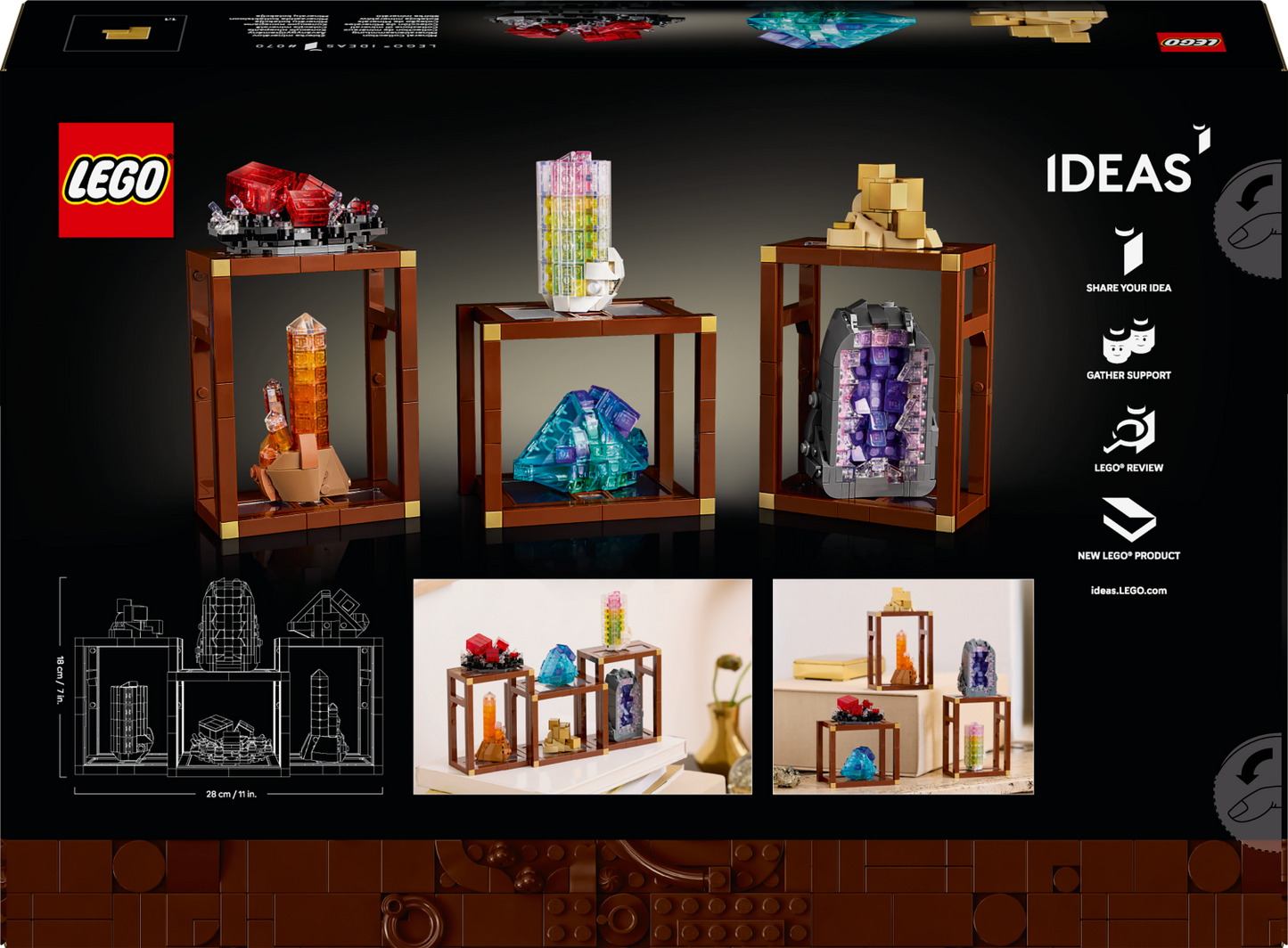 LEGO Ideas: Mineral Collection (21362)