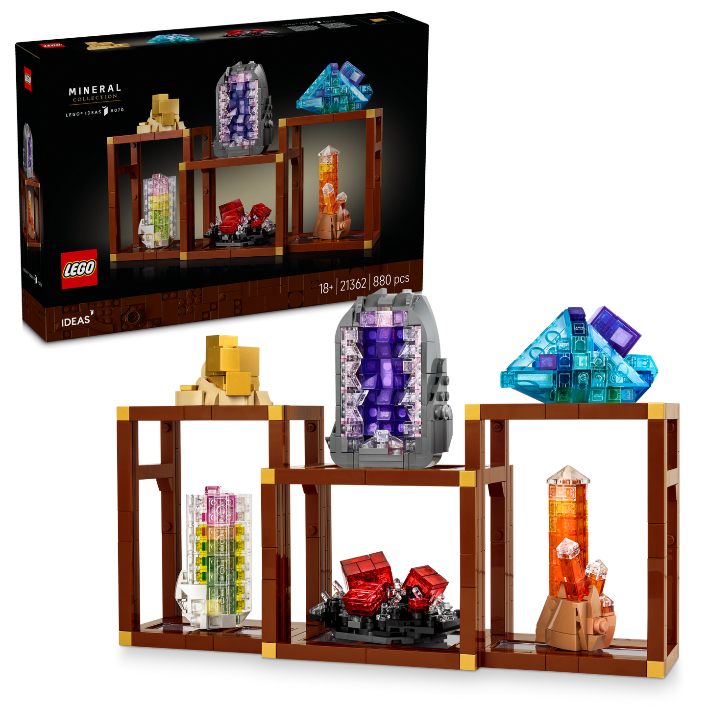 LEGO Ideas: Mineral Collection (21362)