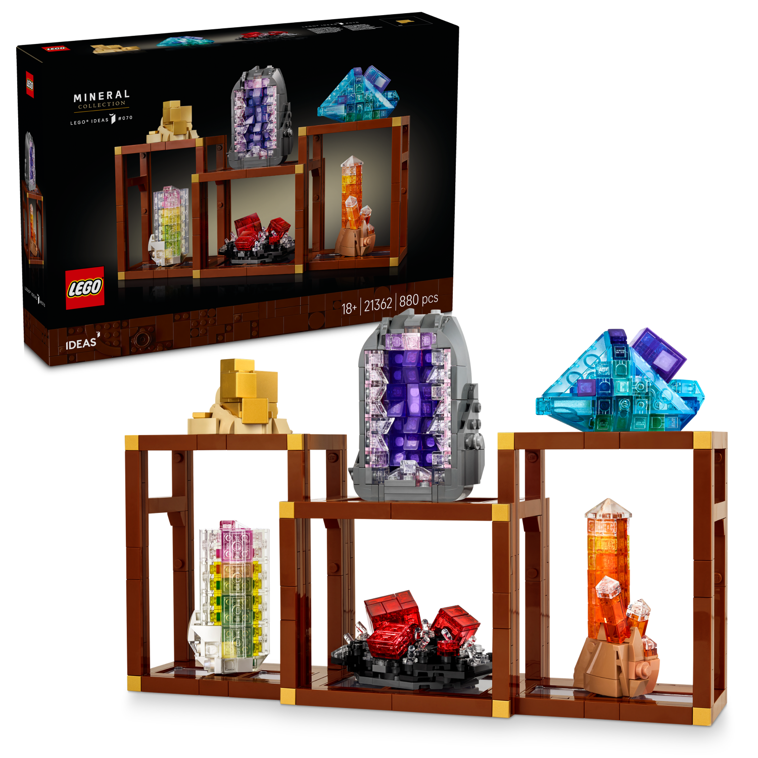 LEGO Ideas: Mineral Collection (21362)
