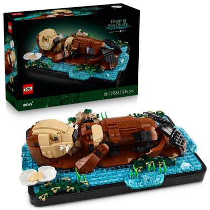 LEGO Ideas: Floating Sea Otters (21366)