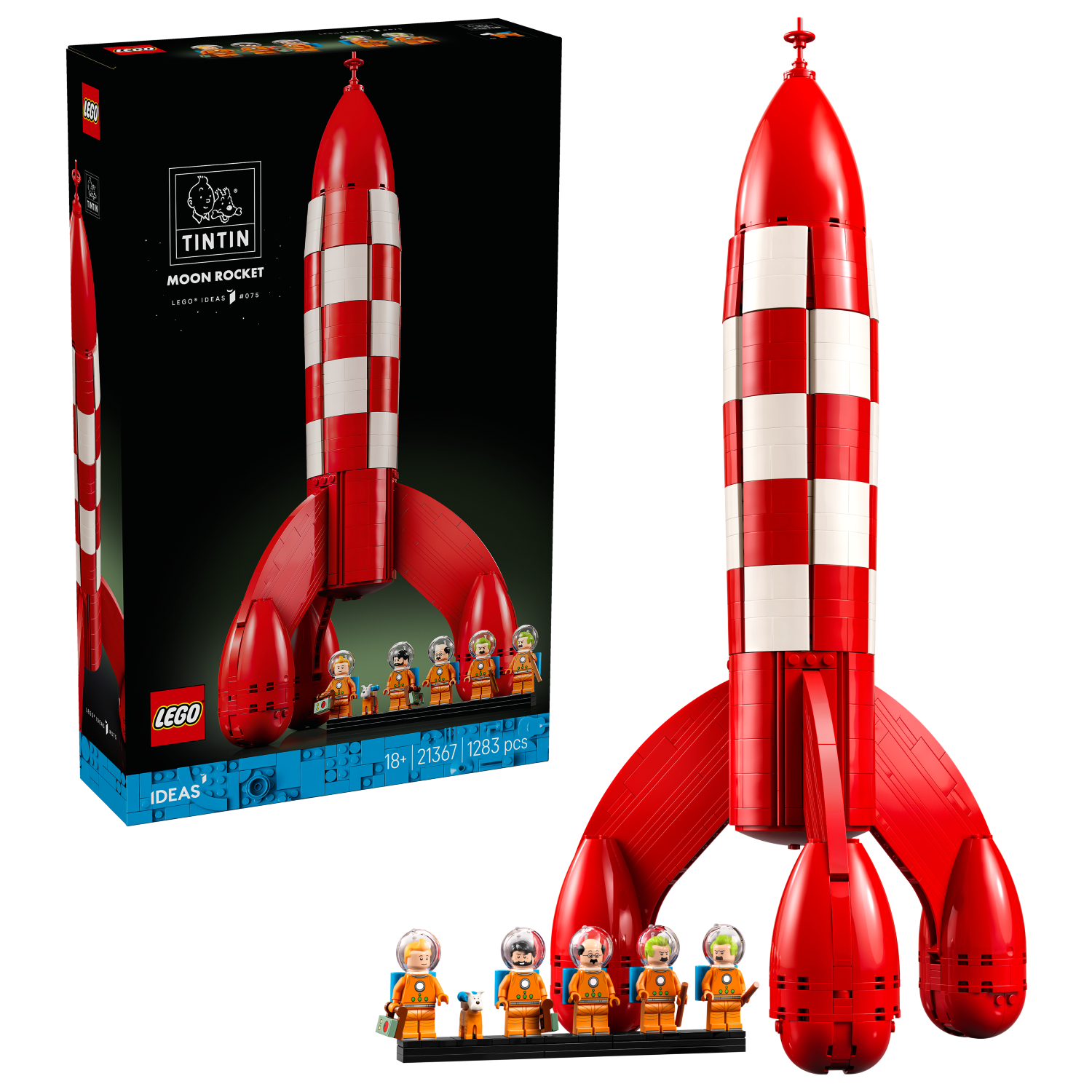 LEGO IDEAS: Tintin® Moon Rocket (21367)