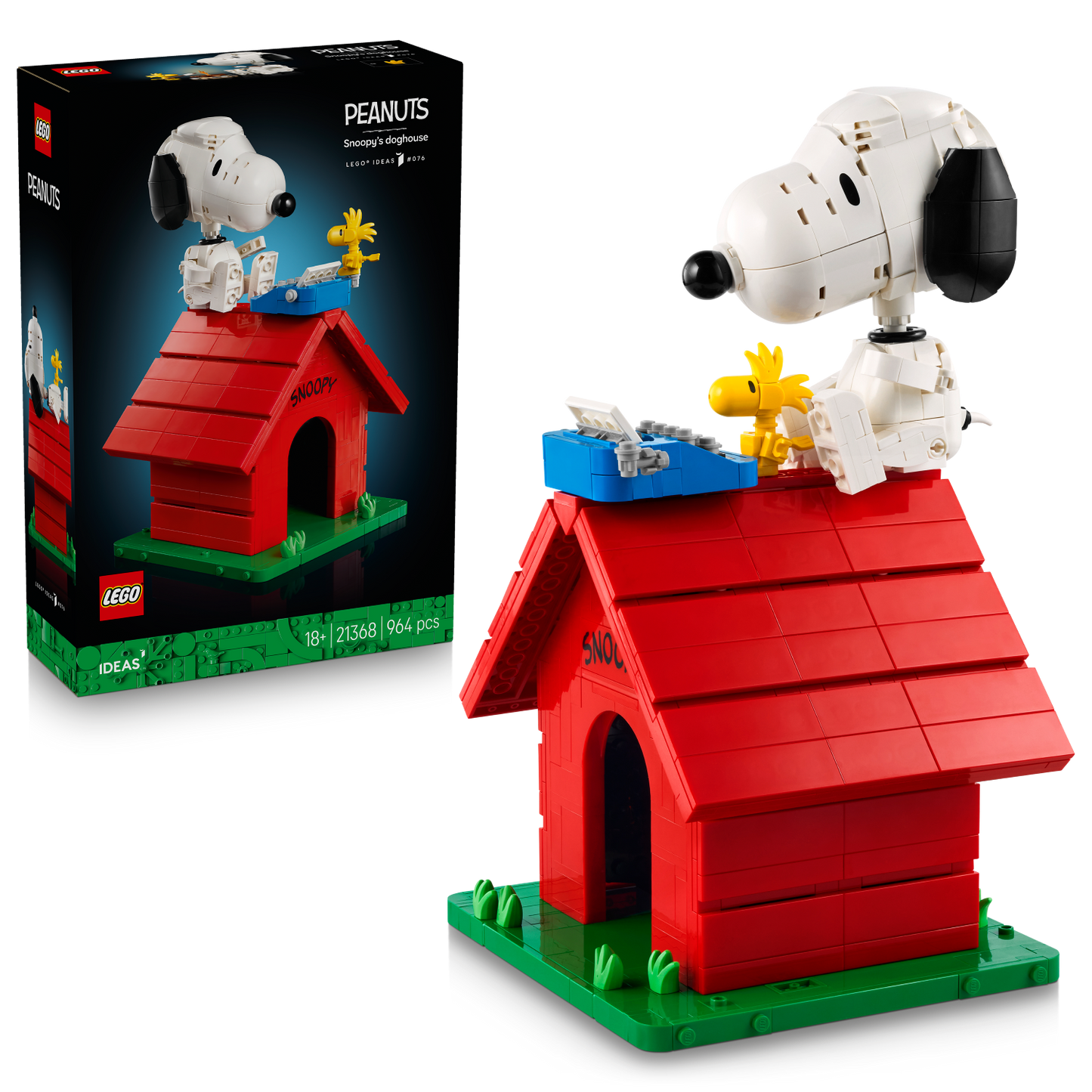 LEGO IDEAS: Peanuts: Snoopy's Doghouse (21368)