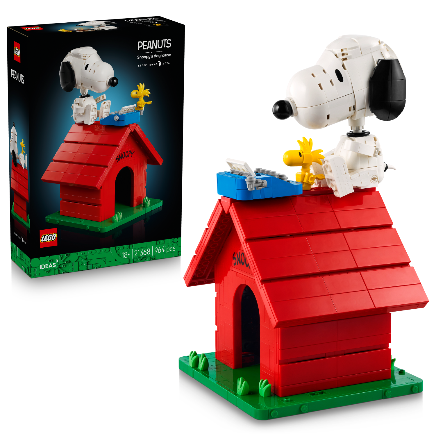 LEGO IDEAS: Peanuts: Snoopy's Doghouse (21368)