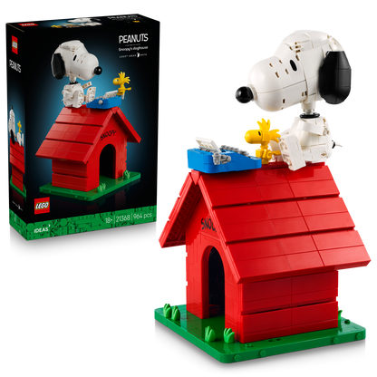 LEGO IDEAS: Peanuts: Snoopy's Doghouse (21368)