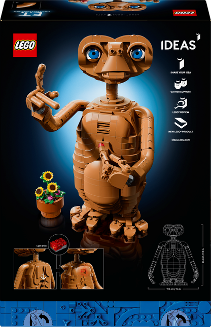 PRE-ORDER - LEGO Ideas: E.T. the Extra-Terrestrial (21370)
