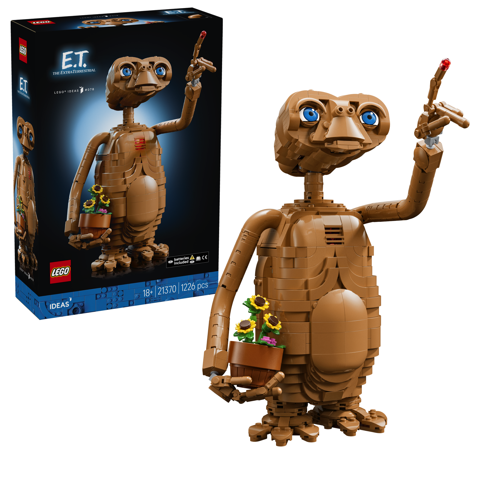 LEGO Ideas: E.T. the Extra-Terrestrial (21370)