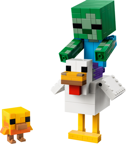 PRE-ORDER - LEGO Minecraft: Chicken Jockey (21582)