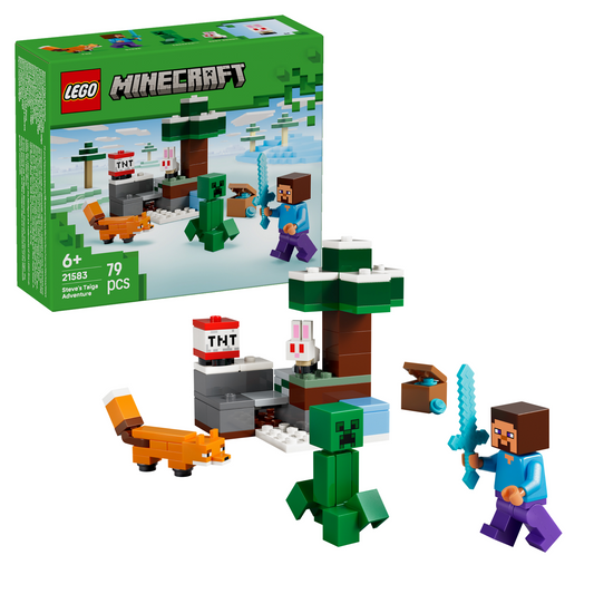 LEGO Minecraft: Steve's Taiga Adventure (21583)