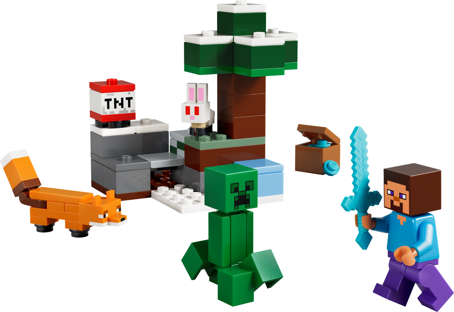 LEGO Minecraft: Steve's Taiga Adventure (21583)