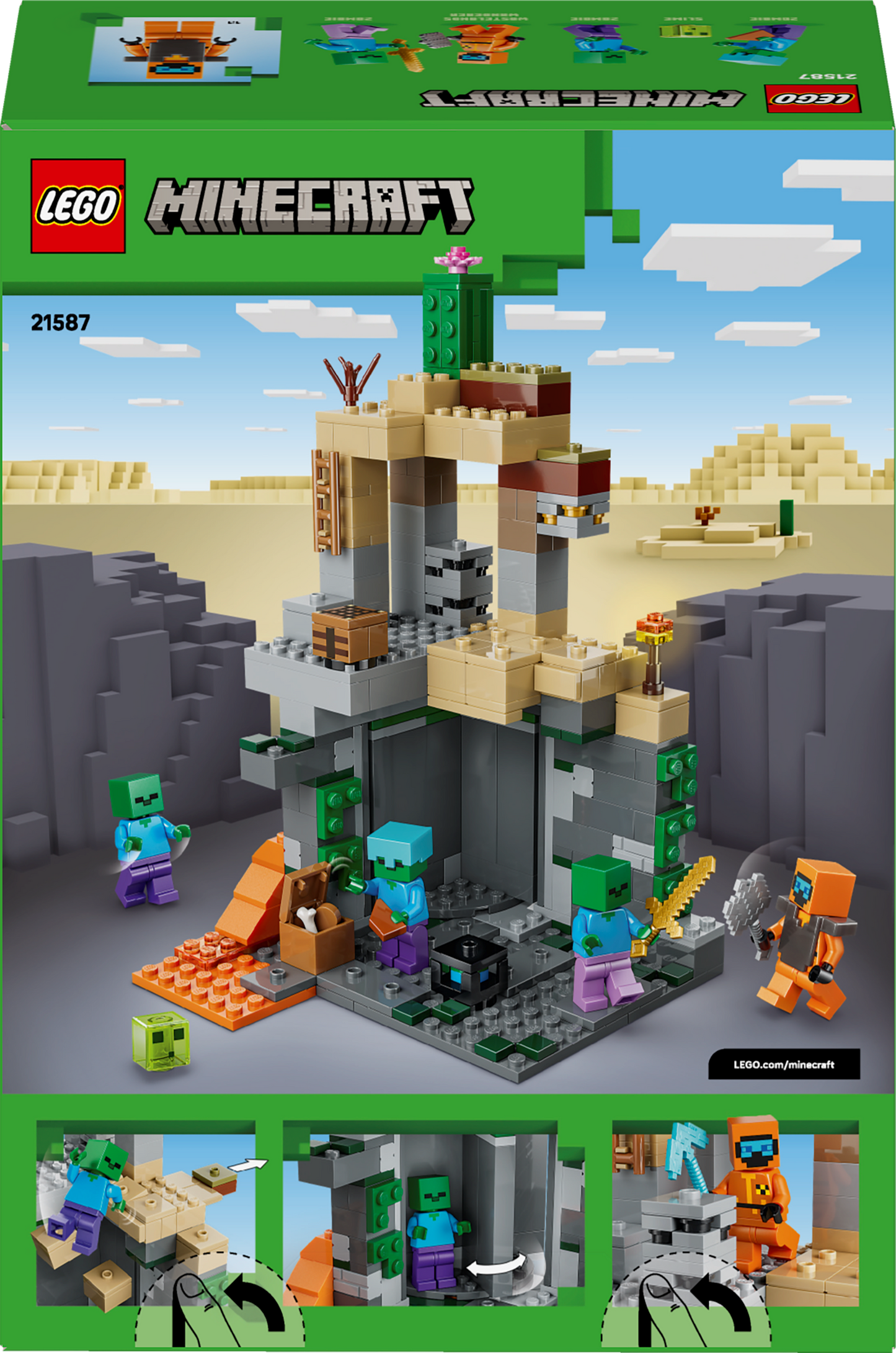 LEGO Minecraft: Zombie Dungeon (21587)