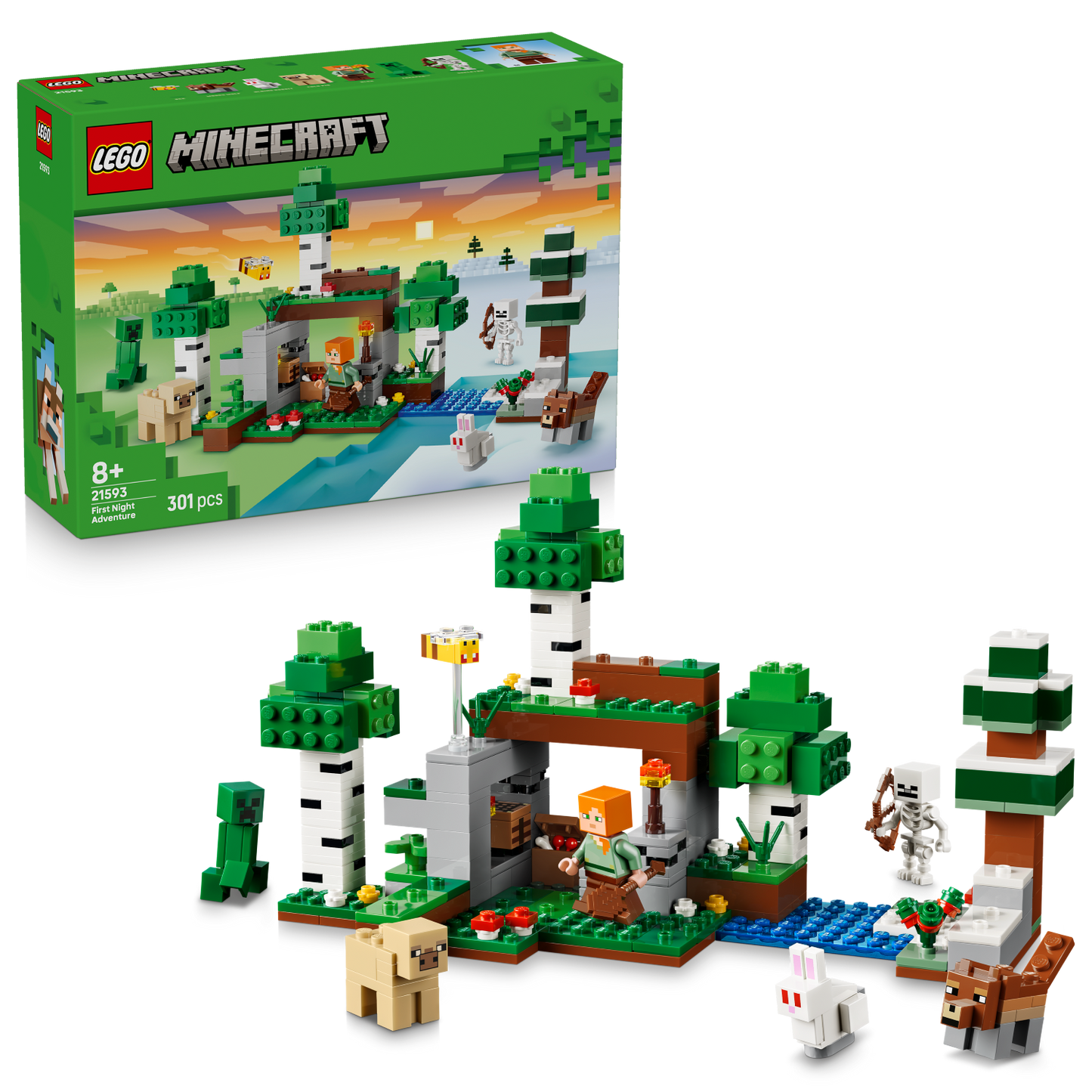 LEGO Minecraft: First Night Adventure (21593)