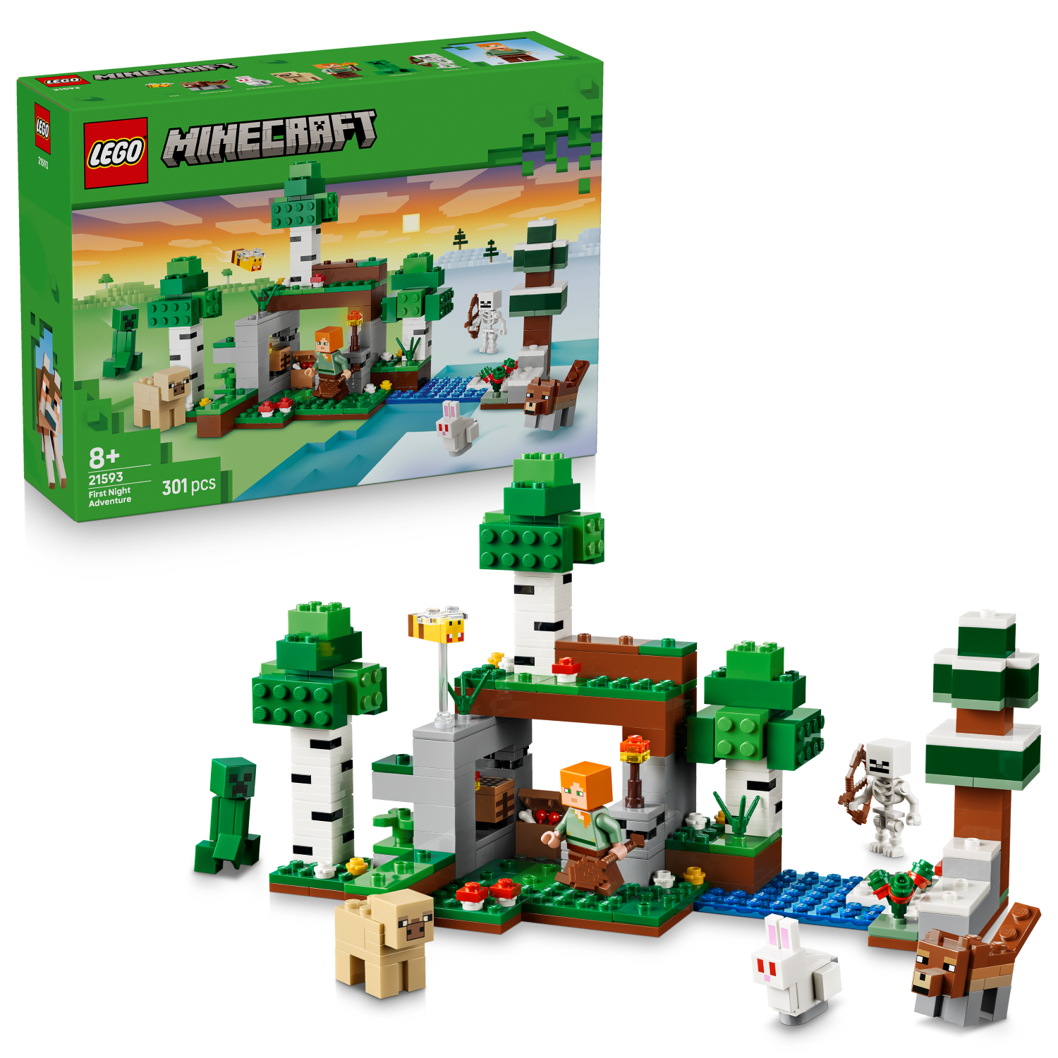 LEGO Minecraft: First Night Adventure (21593)