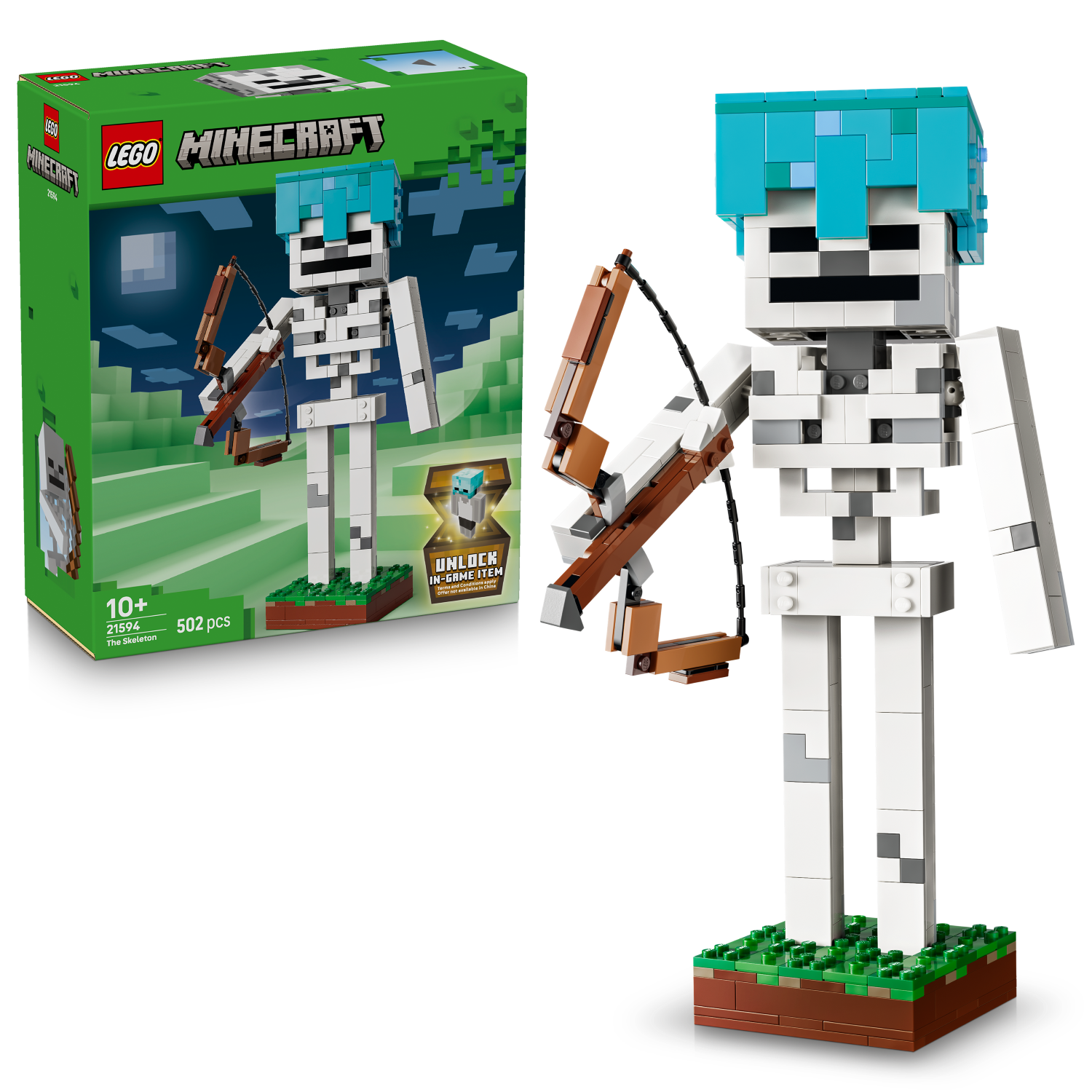 LEGO Minecraft: The Skeleton (21594)