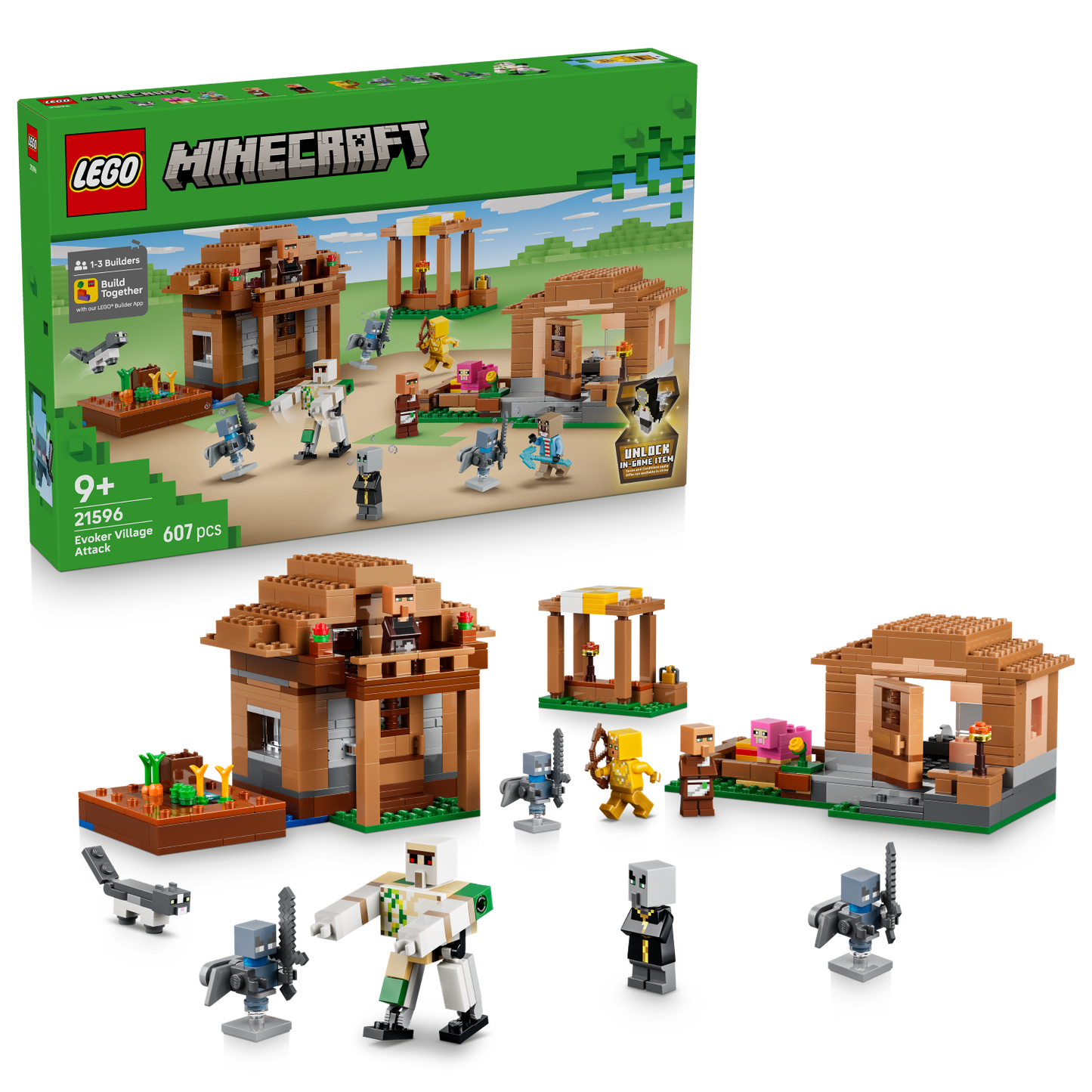 LEGO Minecraft: Evoker Village Attack (21596)