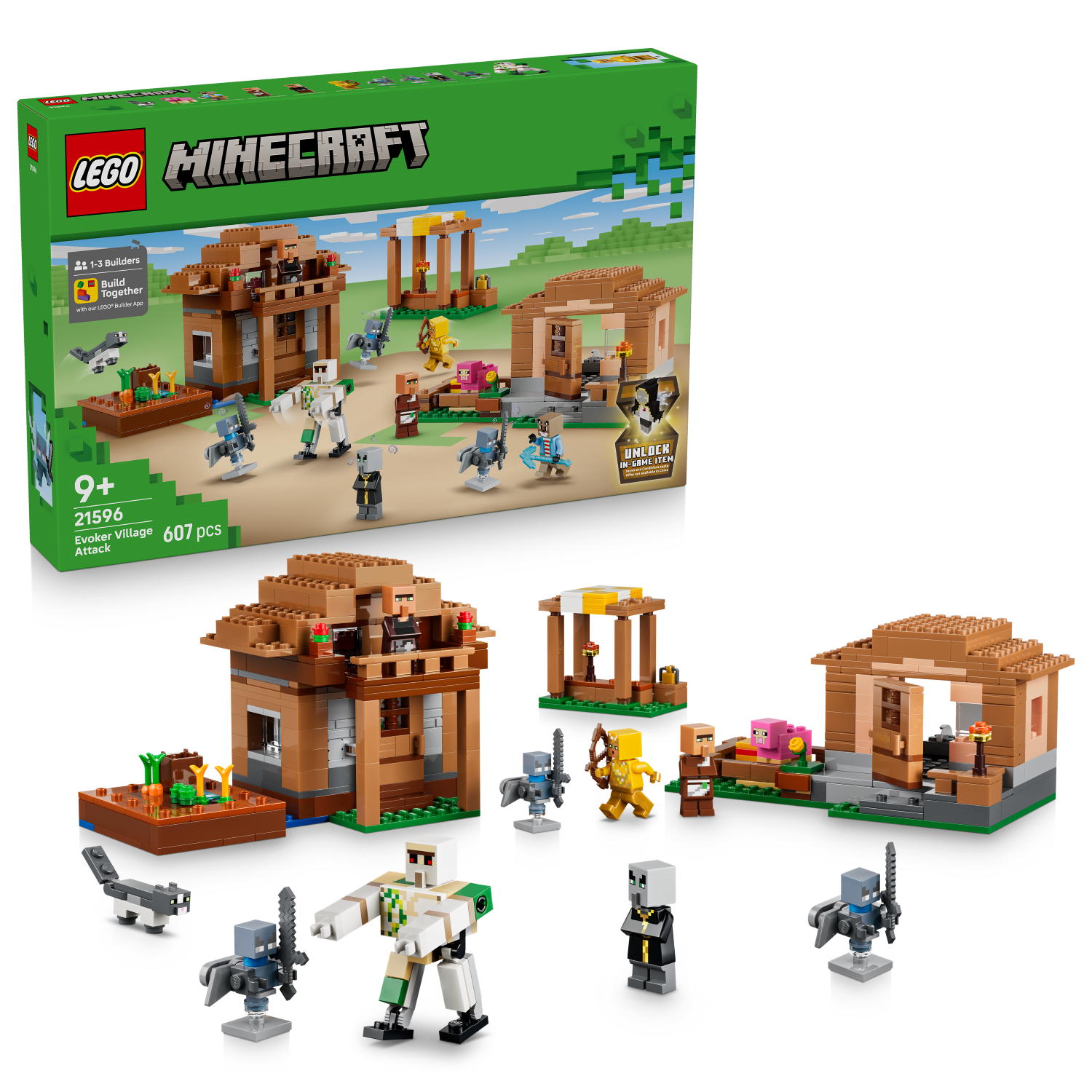 LEGO Minecraft: Evoker Village Attack (21596)