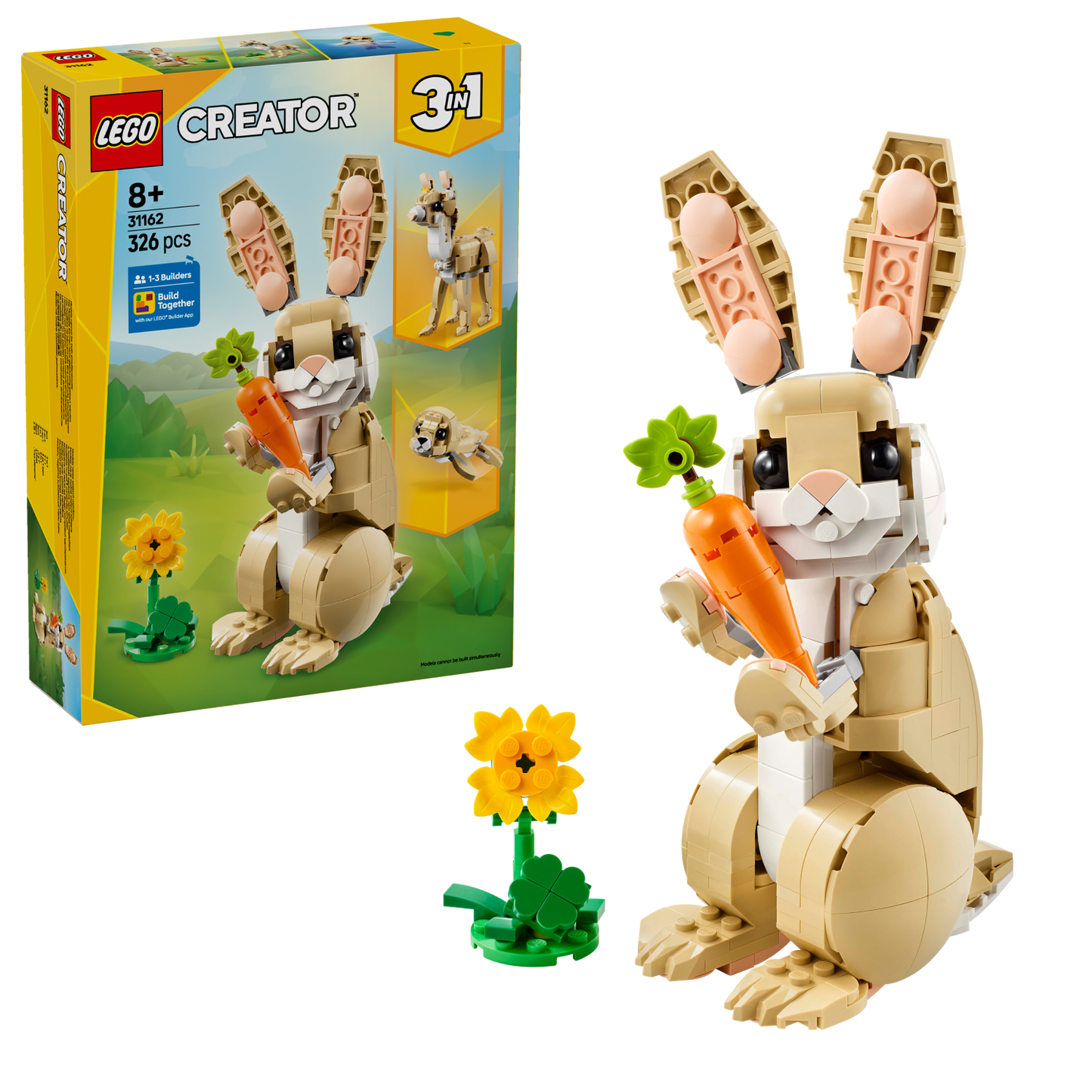 LEGO Creator: Cute Bunny (31162)