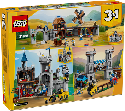 LEGO Creator 3in1: Medieval Horse Knight Castle (31168)