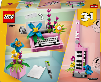 LEGO Creator 3in1: Typewriter with Flowers (31169)