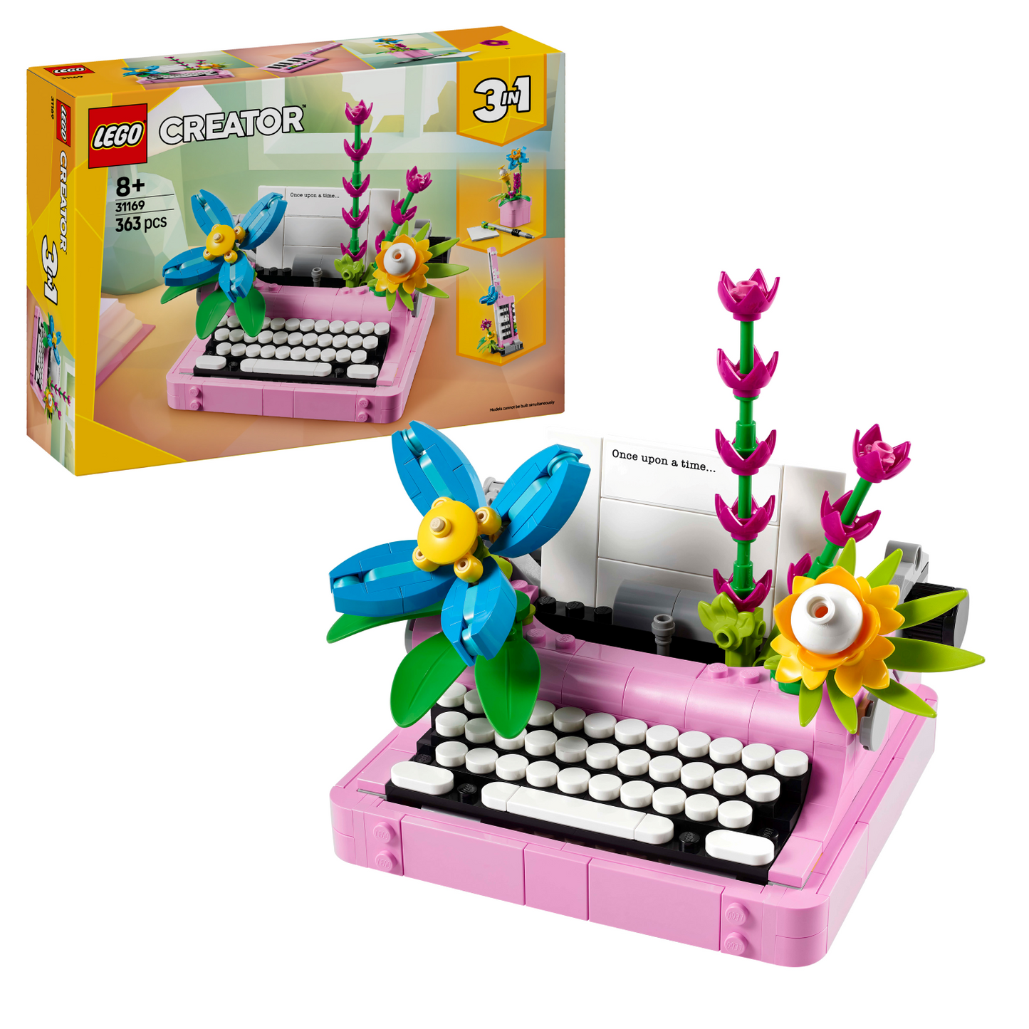 LEGO Creator 3in1: Typewriter with Flowers (31169)