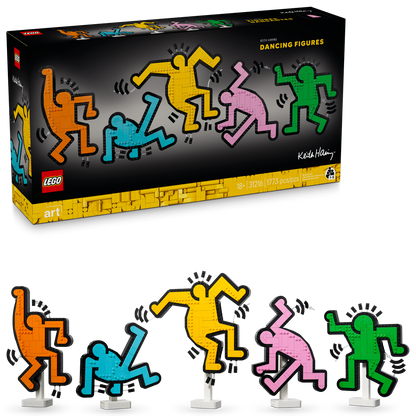 LEGO Art | Keith Haring Dancing Figures (31216)