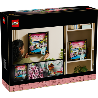 LEGO Art Japanese Cherry Blossom Landscape Wall Art (31218)