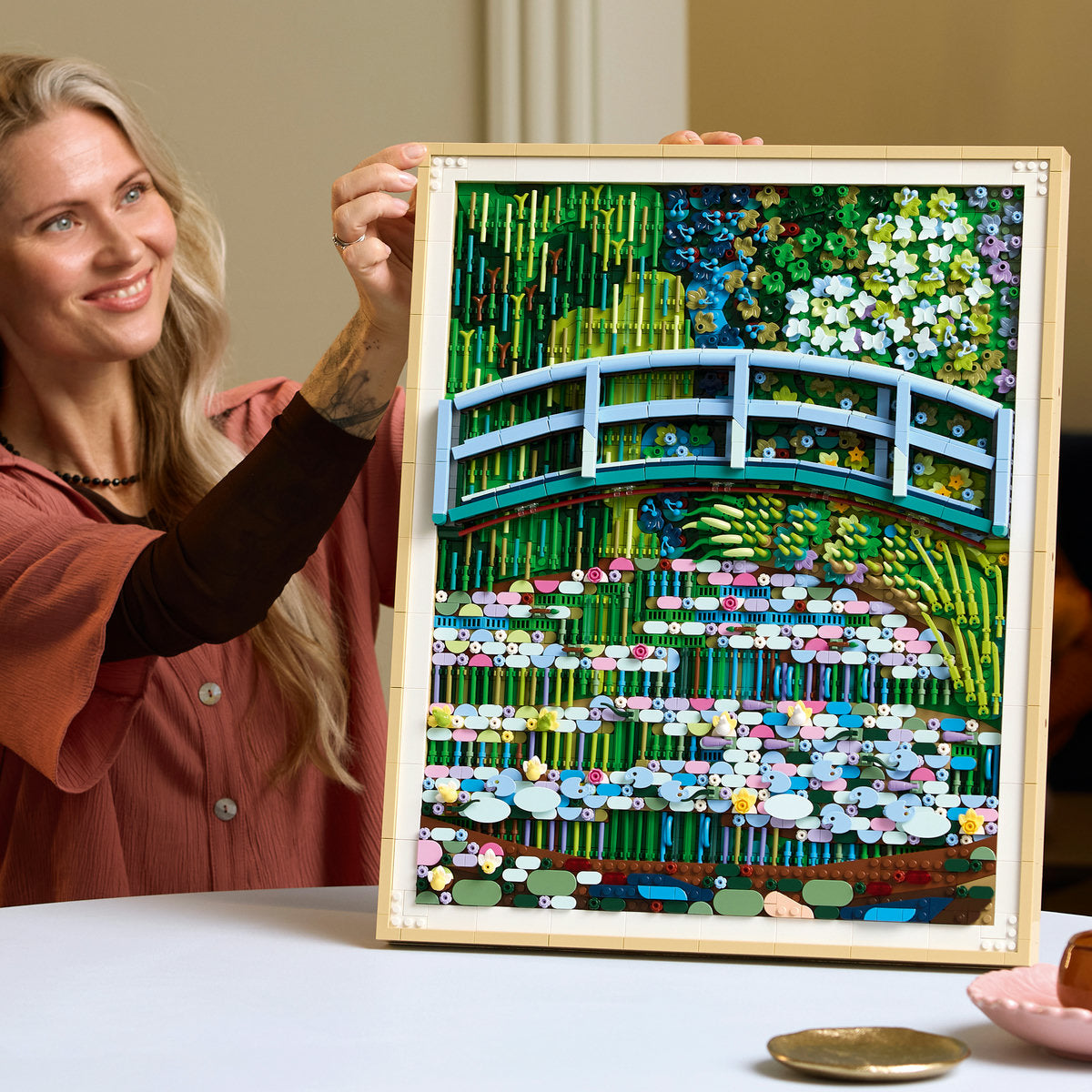 LEGO Art Claude Monet | Bridge over a Pond of Water Lilies (31220)