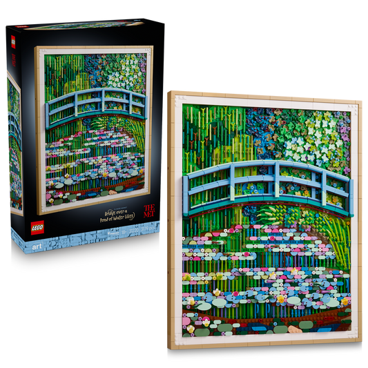 LEGO Art Claude Monet | Bridge over a Pond of Water Lilies (31220)
