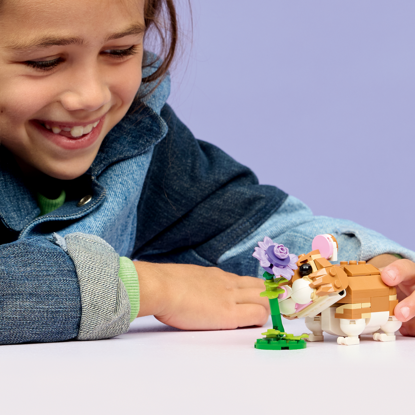 LEGO Creator 3in1: Cute Hamster with a Flower (31376)