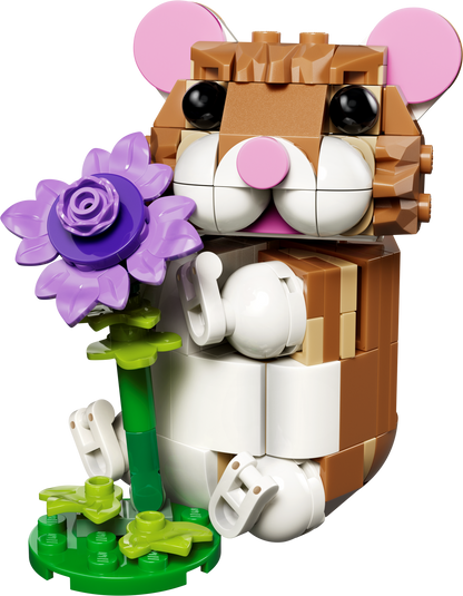 LEGO Creator 3in1: Cute Hamster with a Flower (31376)