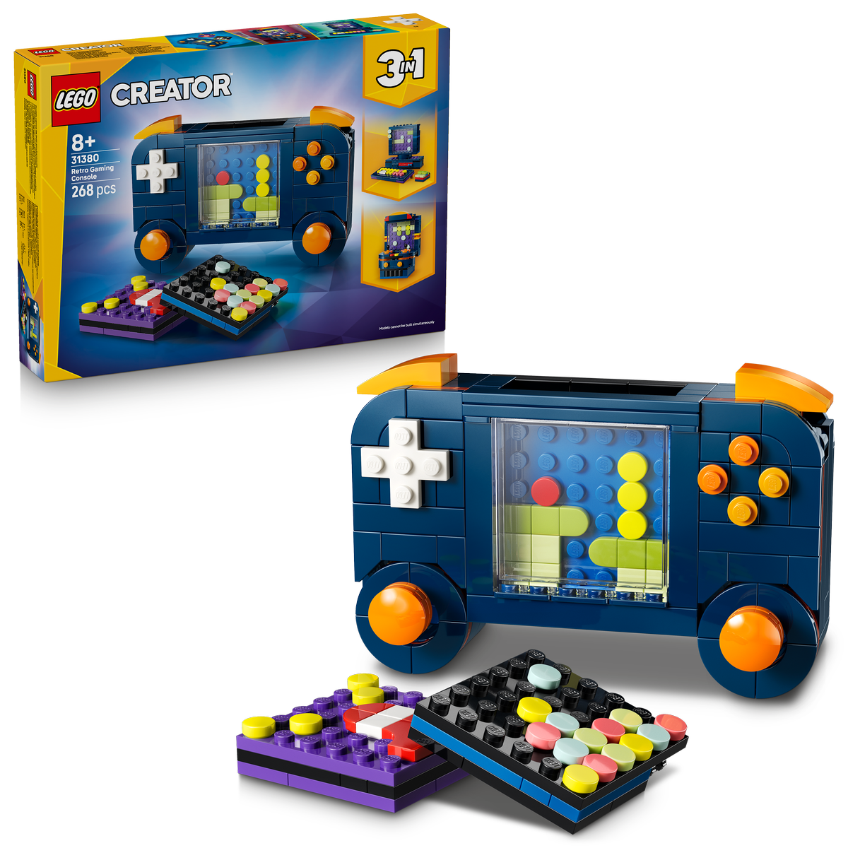 LEGO Creator 3 in 1 Retro Gaming Console Building Toy (31380)