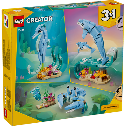LEGO Creator 3 in 1 Sea Animals: Beautiful Dolphins (31385)
