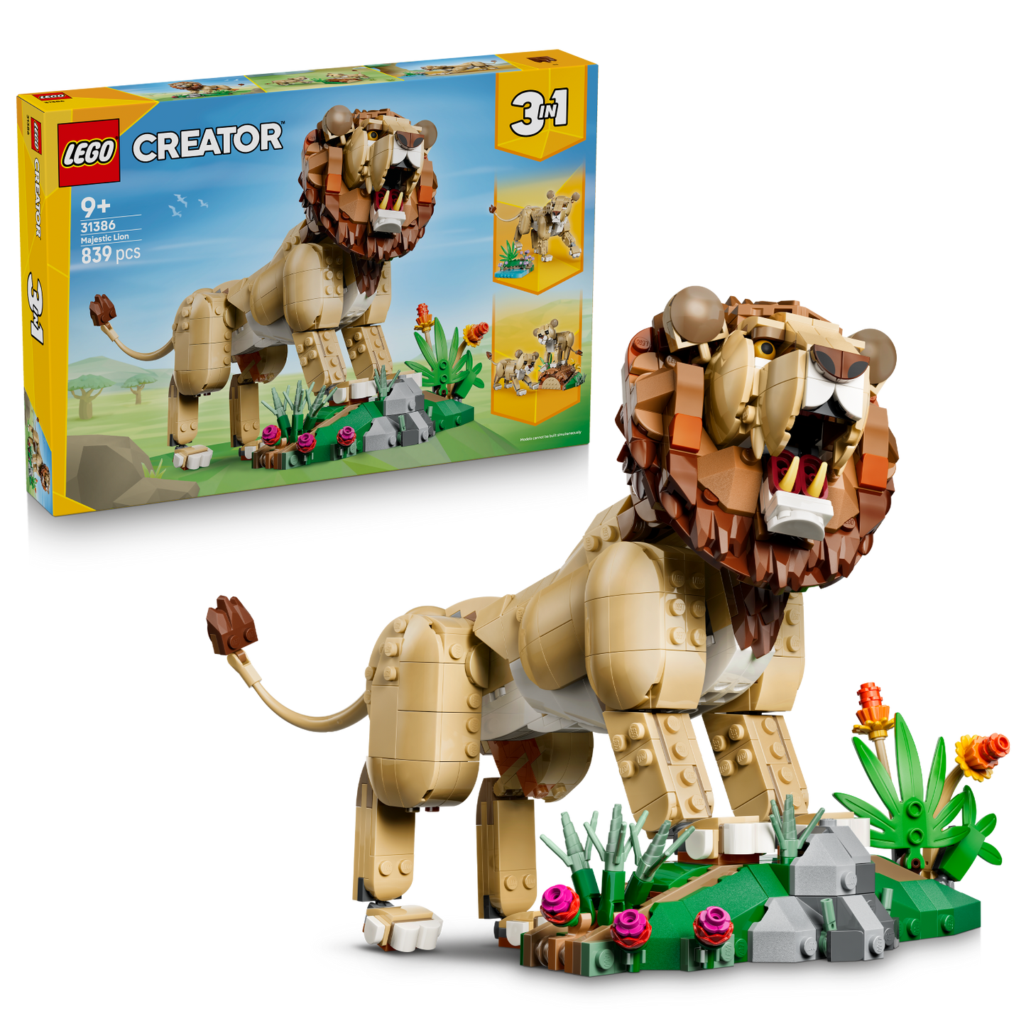 LEGO Creator: Wild Animals: Majestic Lion (31386)