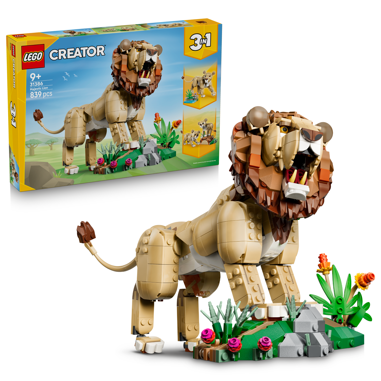 LEGO Creator: Wild Animals: Majestic Lion (31386)