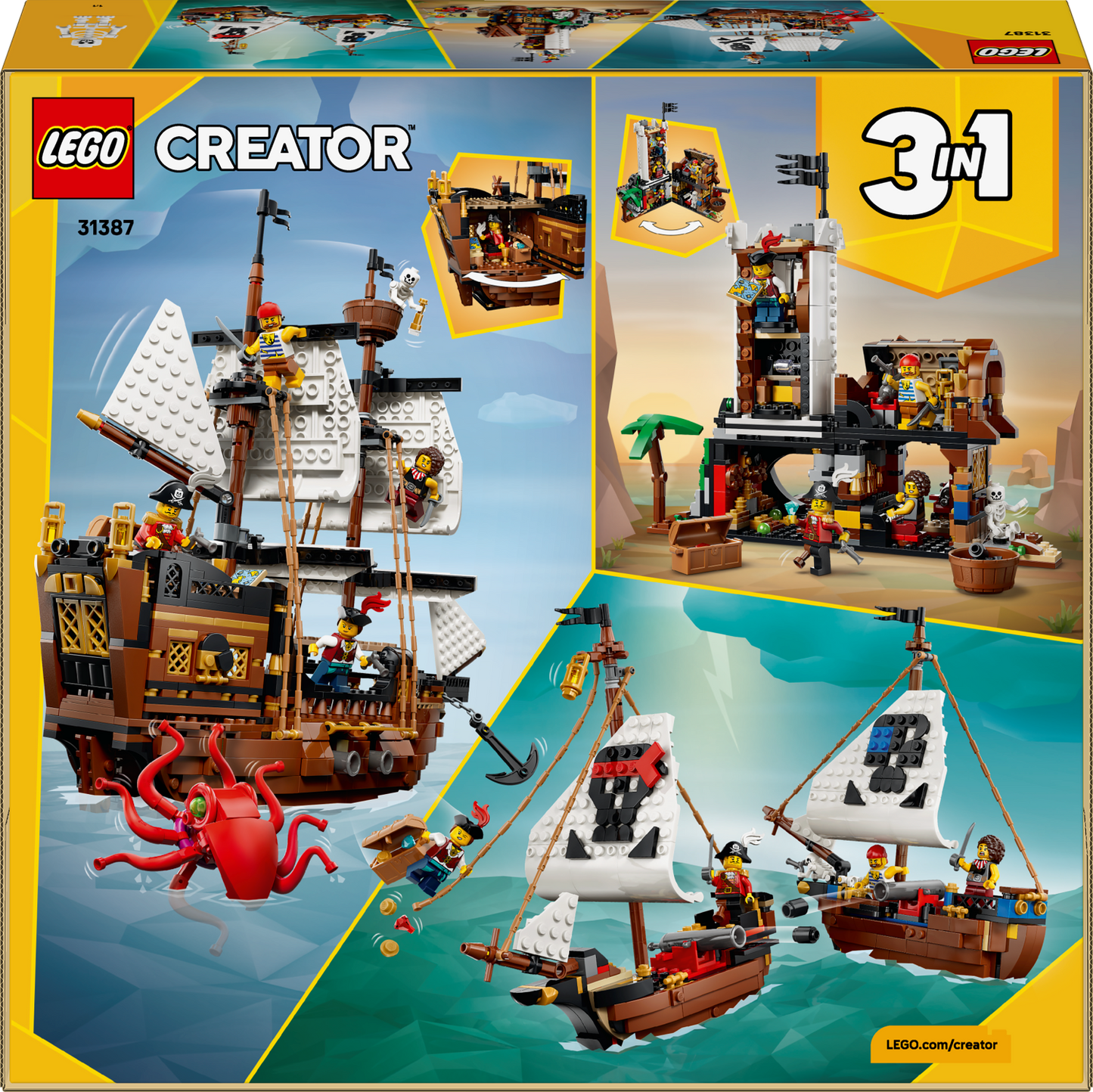 LEGO Creator: Iconic Pirate Ship (31387)