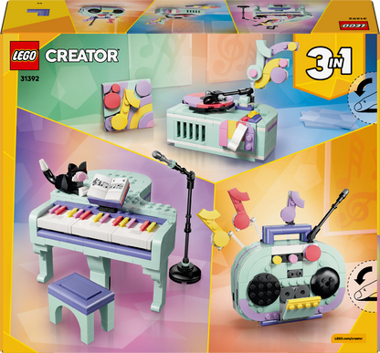Lego Creator: Music Decor Piano With Cat (31392)