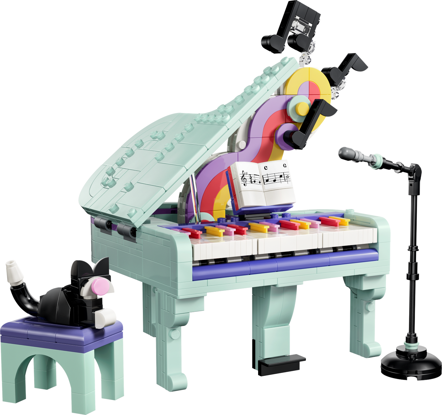 Lego Creator: Music Decor Piano With Cat (31392)