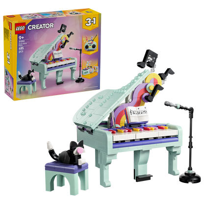 Lego Creator: Music Decor Piano With Cat (31392)
