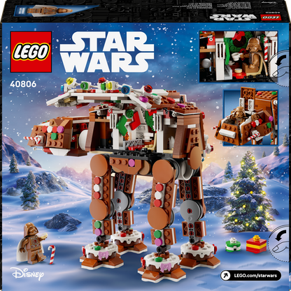 PRE-ORDER - LEGO Star Wars: Gingerbread AT-AT™ Walker (40806)