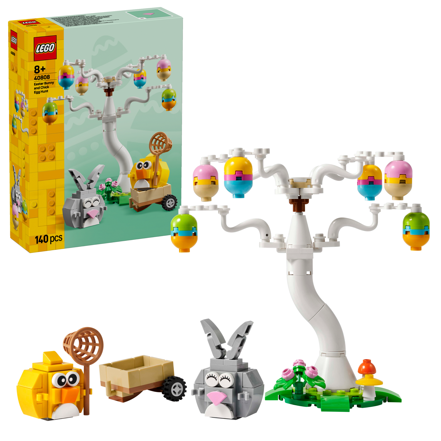 LEGO Seasons and Occasions: Easter Bunny and Chick Egg Hunt (40808)