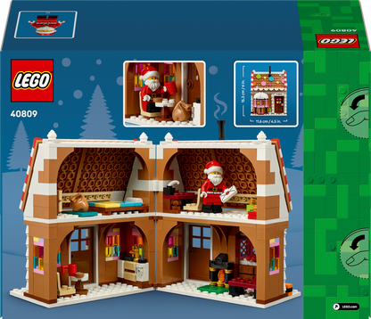 PRE-ORDER - LEGO Iconic: Festive Gingerbread House (40809)