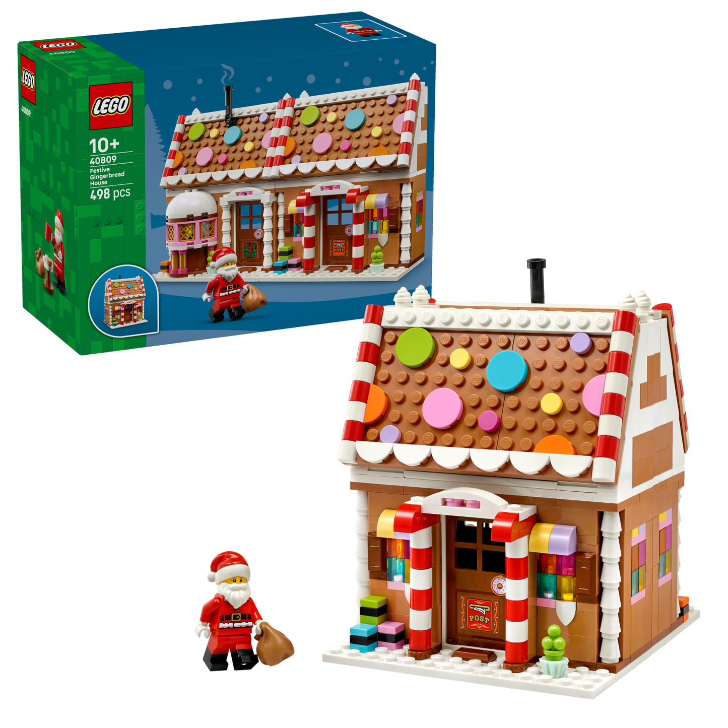 LEGO Iconic: Festive Gingerbread House (40809)