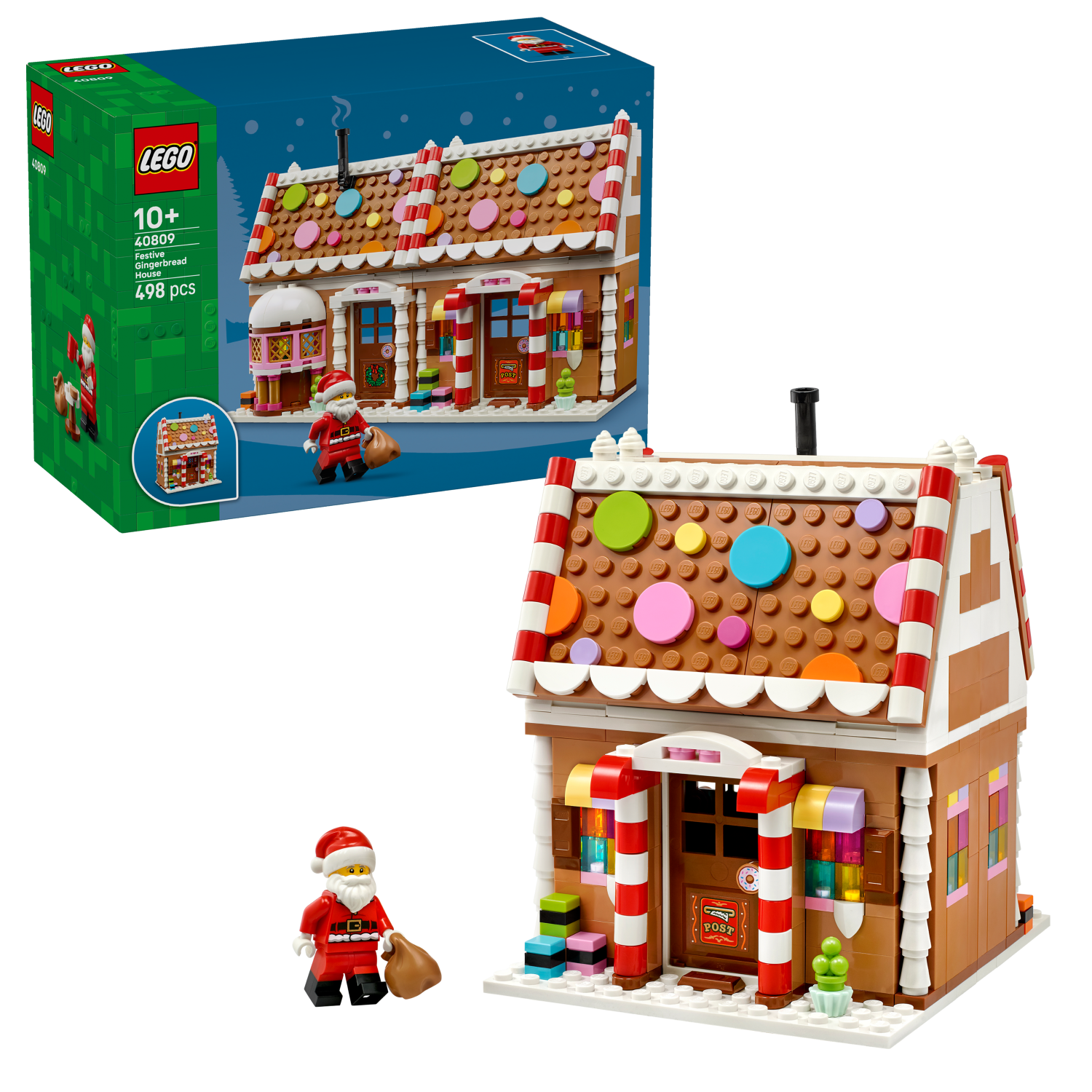 LEGO Iconic: Festive Gingerbread House (40809)