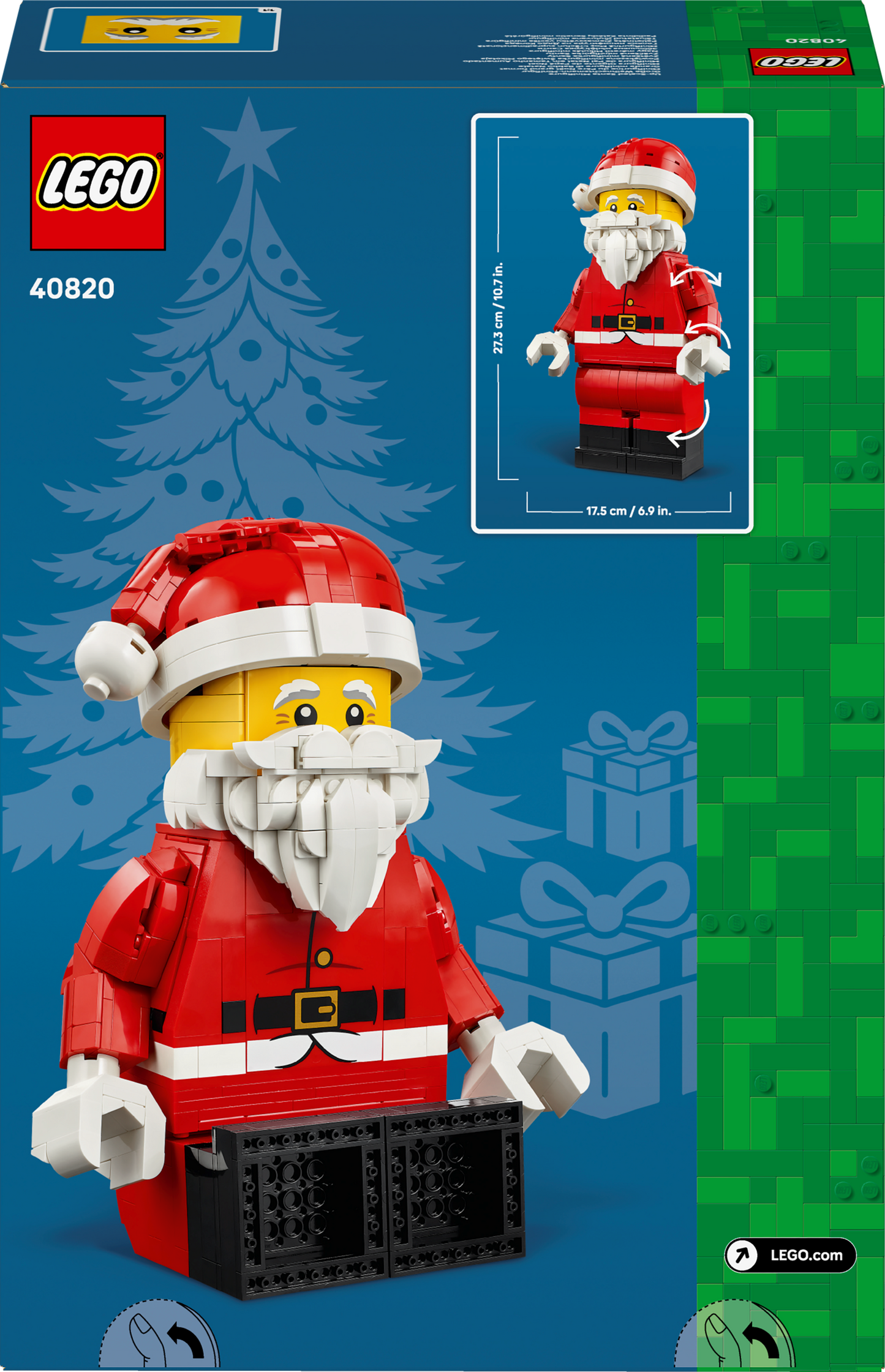 PRE-ORDER - LEGO Iconic: Up-Scaled Santa Minifigure (40820)